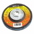 Forney Flap Disc, High Density, Type 29, 4-1/2 in x 5/8 in-11, ZA40 71920